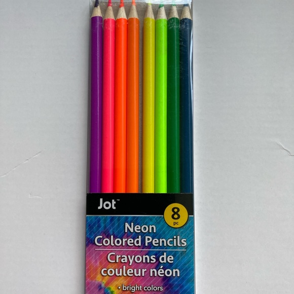 NWT Neon Creative Bundle 8 Colored Pencils… - Picture 5 of 6
